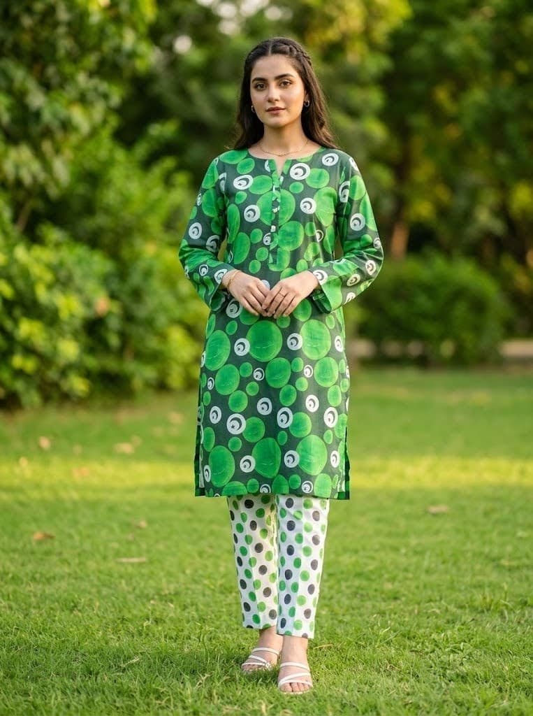 Orient 14 August Circle Crescent 2pc Lawn Suit