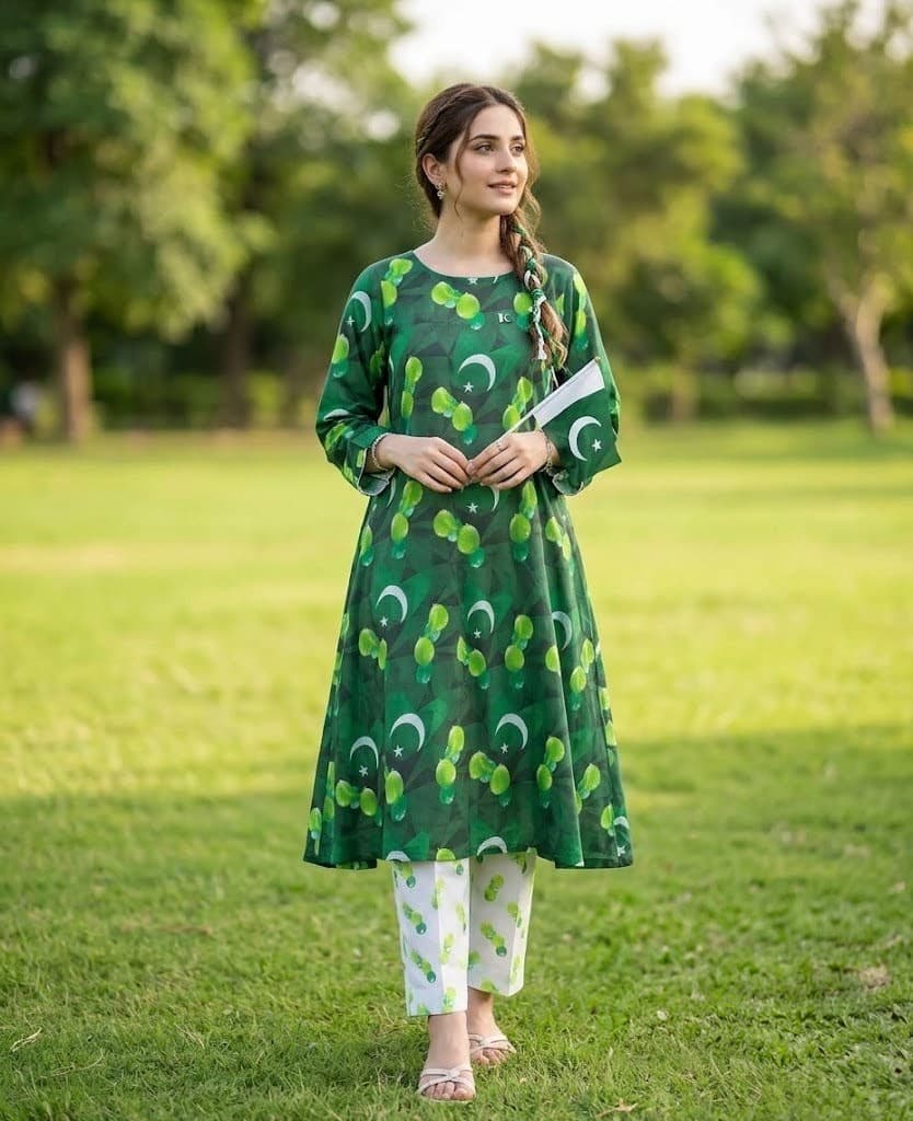 Orient 14 August Crescent Frock 2pc Lawn Suit