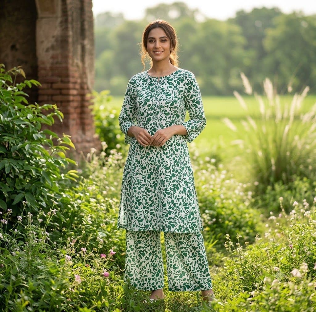 Saya Skeleton Leaf Lawn 2Pc Unstitched